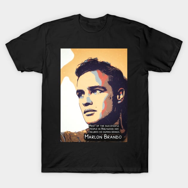 Marlon Brando 01 T-Shirt by taoteching